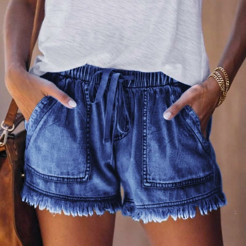 Load image into Gallery viewer, Womens Casual Shorts Summer Short with Pockets
