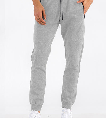 HEATHERED COTTON SWEATS
