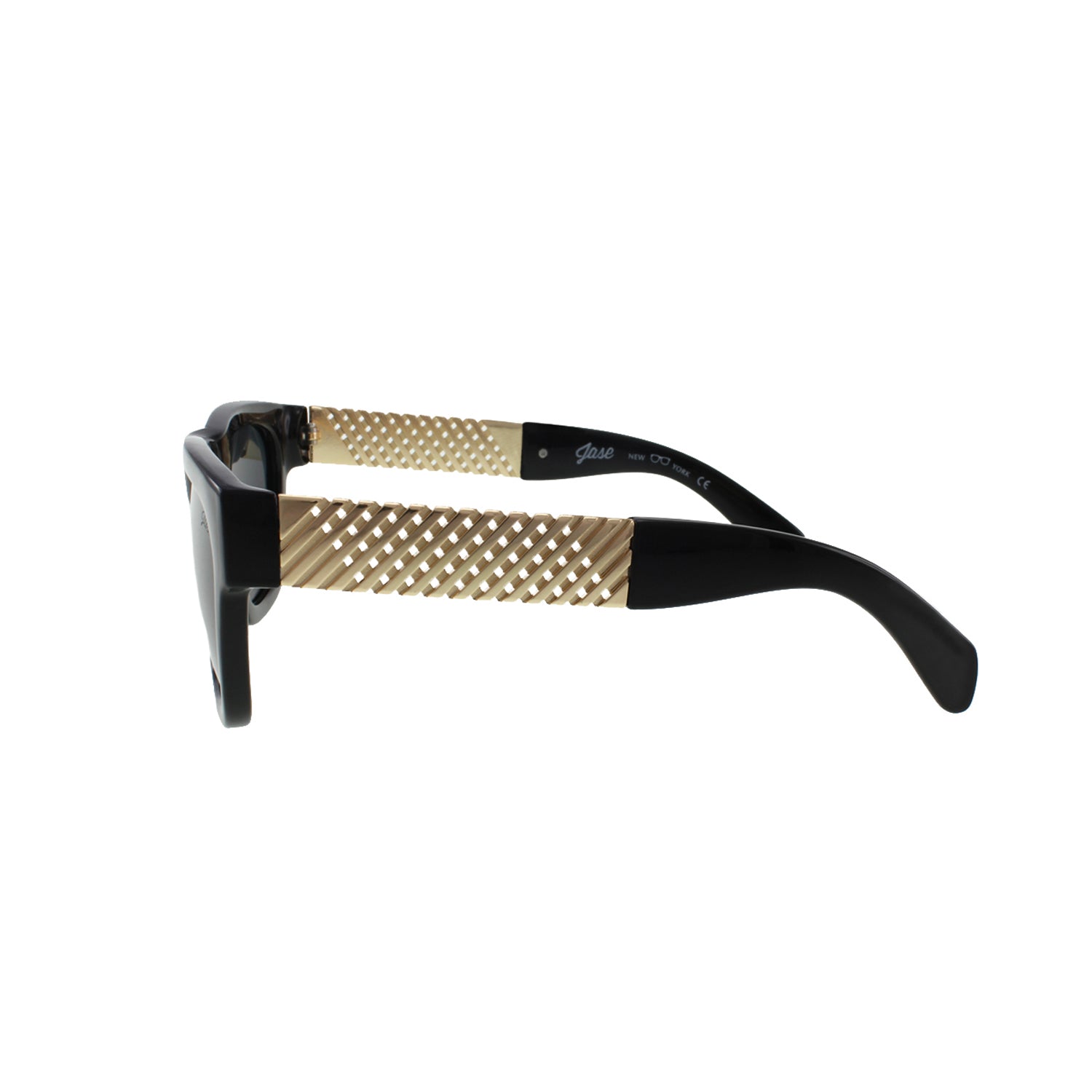 Jase New York Royce Sunglasses in Gloss Black